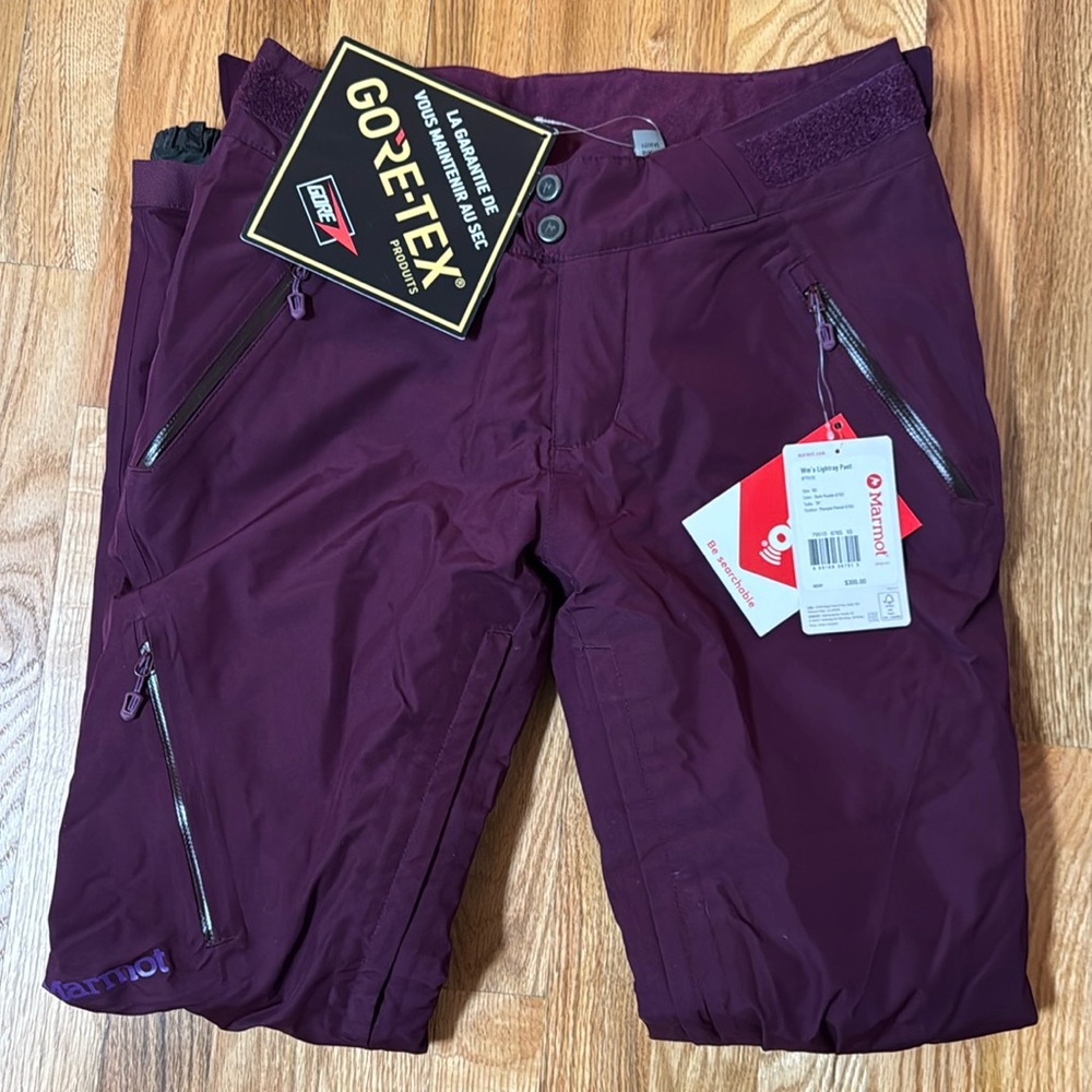 NWT Marmot XS Women's Lightray Pant Dark Purple